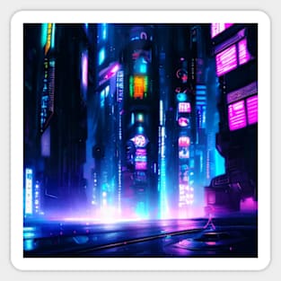 Neon Lights Sticker